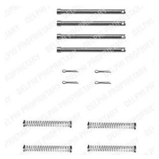 Ремкомплект гальмівних колодок Delphi LX0097