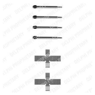 Ремкомплект гальмівних колодок Delphi LX0003