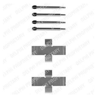 Ремкомплект гальмівних колодок Delphi LX0006