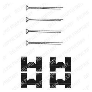 Ремкомплект гальмівних колодок Delphi LX0023