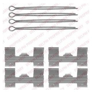Ремкомплект гальмівних колодок Delphi LX0024