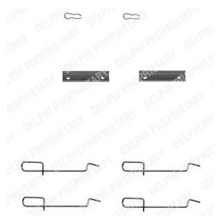 Ремкомплект гальмівних колодок Delphi LX0142