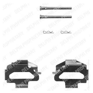 Ремкомплект гальмівних колодок Delphi LX0150