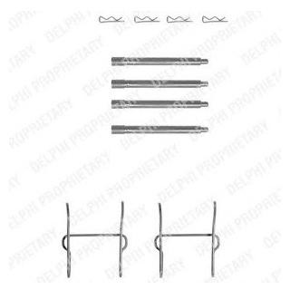 Ремкомплект гальмівних колодок Delphi LX0154