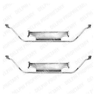Ремкомплект гальмівних колодок Delphi LX0135