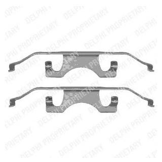 Ремкомплект гальмівних колодок Delphi LX0340