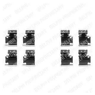 Ремкомплект гальмівних колодок Delphi LX0354