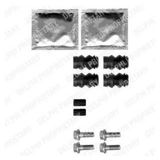 Ремкомплект гальмівних колодок Delphi LX0358