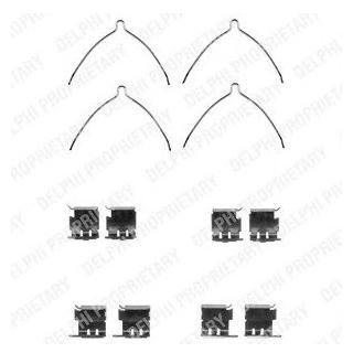 Ремкомплект гальмівних колодок Delphi LX0373