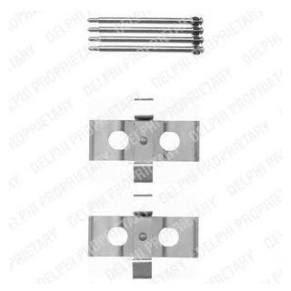 Ремкомплект гальмівних колодок Delphi LX0393