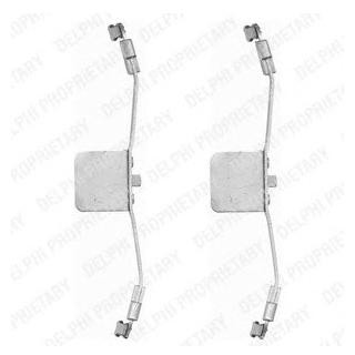 Ремкомплект гальмівних колодок Delphi LX0397