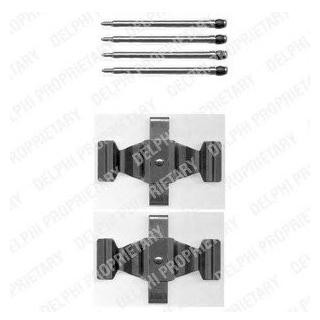 Ремкомплект гальмівних колодок Delphi LX0398