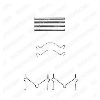 Ремкомплект гальмівних колодок Delphi LX0306