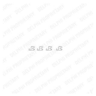 Ремкомплект гальмівних колодок Delphi LX0314