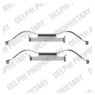 Ремкомплект гальмівних колодок Delphi LX0440