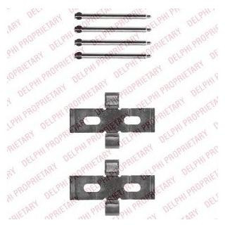 Ремкомплект гальмівних колодок Delphi LX0441