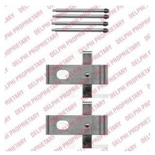 Ремкомплект гальмівних колодок Delphi LX0443