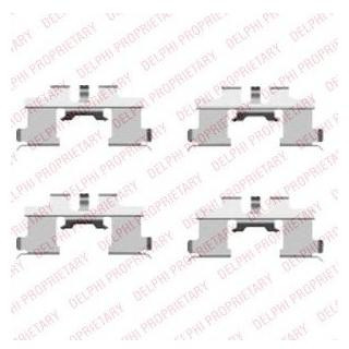 Ремкомплект гальмівних колодок Delphi LX0444