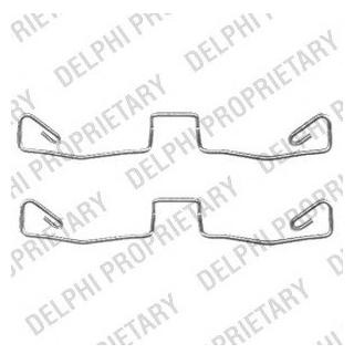 Ремкомплект гальмівних колодок Delphi LX0448