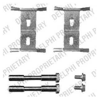 Ремкомплект гальмівних колодок Delphi LX0449