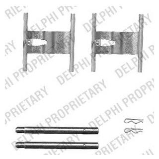 Ремкомплект гальмівних колодок Delphi LX0450