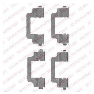 Ремкомплект гальмівних колодок Delphi LX0454