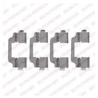 Ремкомплект гальмівних колодок Delphi LX0458