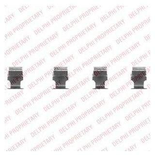 Ремкомплект гальмівних колодок Delphi LX0468