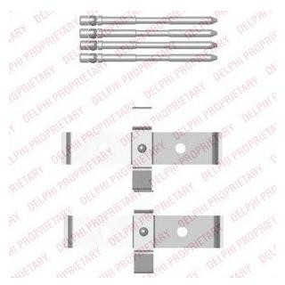 Ремкомплект гальмівних колодок Delphi LX0469