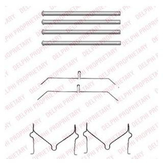 Ремкомплект гальмівних колодок Delphi LX0470