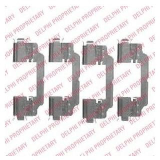 Ремкомплект гальмівних колодок Delphi LX0475