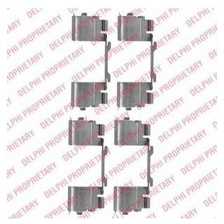 Ремкомплект гальмівних колодок Delphi LX0479