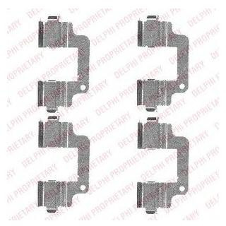Ремкомплект гальмівних колодок Delphi LX0486