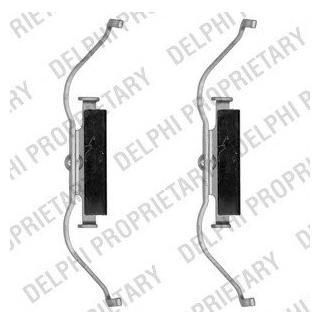 Ремкомплект гальмівних колодок Delphi LX0490