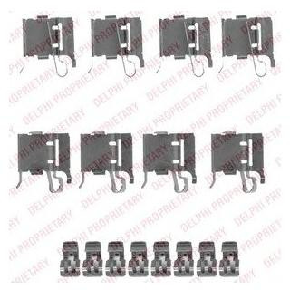 Ремкомплект гальмівних колодок Delphi LX0491