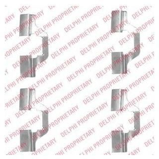 Ремкомплект гальмівних колодок Delphi LX0492