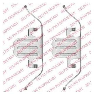 Ремкомплект гальмівних колодок Delphi LX0494