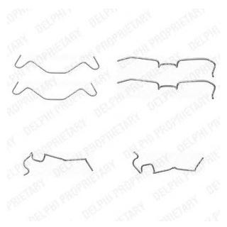 Ремкомплект гальмівних колодок Delphi LX0402