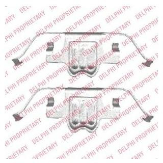 Ремкомплект гальмівних колодок Delphi LX0406