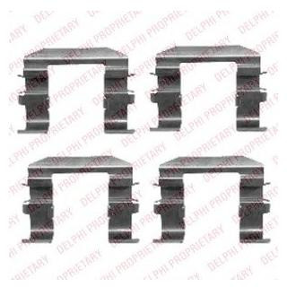 Ремкомплект гальмівних колодок Delphi LX0417