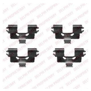 Ремкомплект гальмівних колодок Delphi LX0422