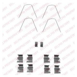 Ремкомплект гальмівних колодок Delphi LX0423