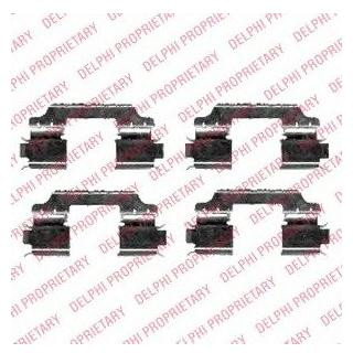 Ремкомплект гальмівних колодок Delphi LX0426