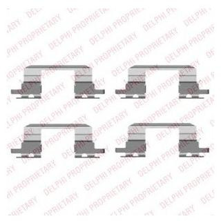 Ремкомплект гальмівних колодок Delphi LX0431