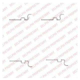 Ремкомплект гальмівних колодок Delphi LX0435