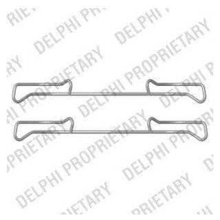 Ремкомплект гальмівних колодок Delphi LX0436