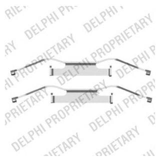 Ремкомплект гальмівних колодок Delphi LX0439