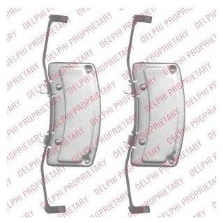Ремкомплект гальмівних колодок Delphi LX0542
