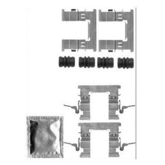 Ремкомплект гальмівних колодок Delphi LX0579