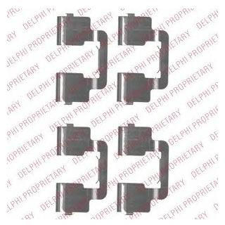 Ремкомплект гальмівних колодок Delphi LX0506